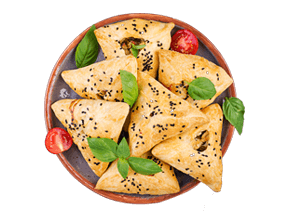 Vegetable Samosa (4pcs)